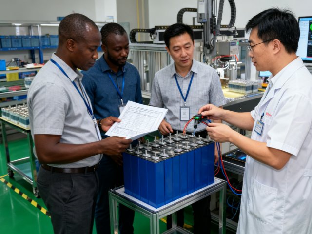 Anhui Like-minded da la bienvenida a clientes africanos en 2024, abriendo un nuevo espacio para la cooperación en baterías de litio para almacenamiento de energía.